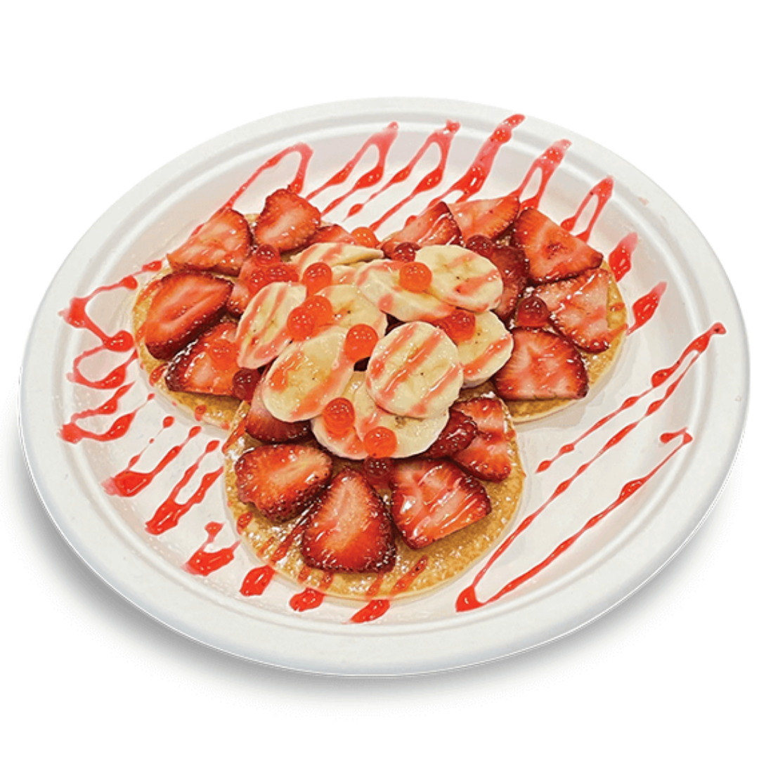Strawberry Banana Pancakes