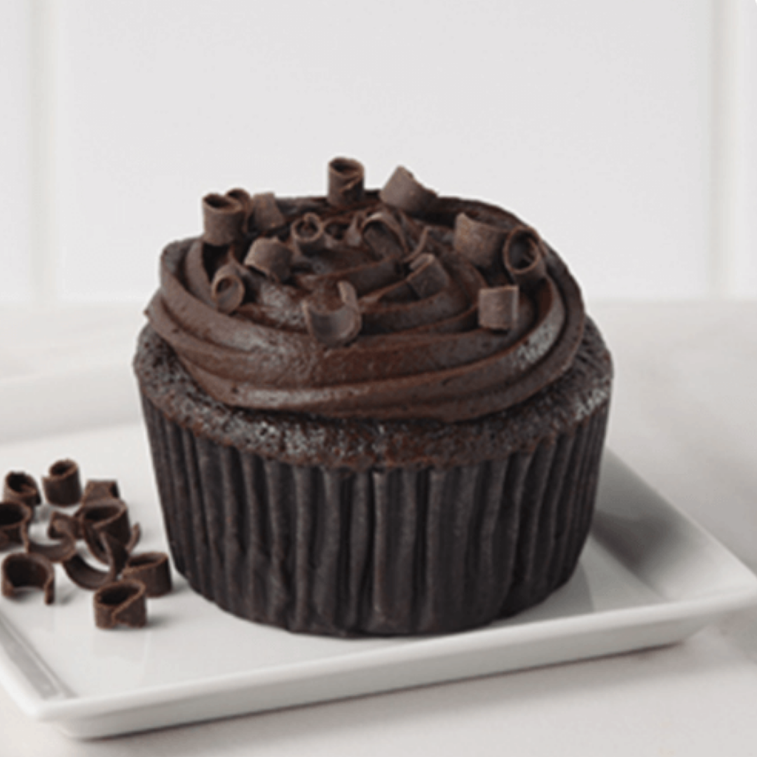 Large Blackout Cupcake